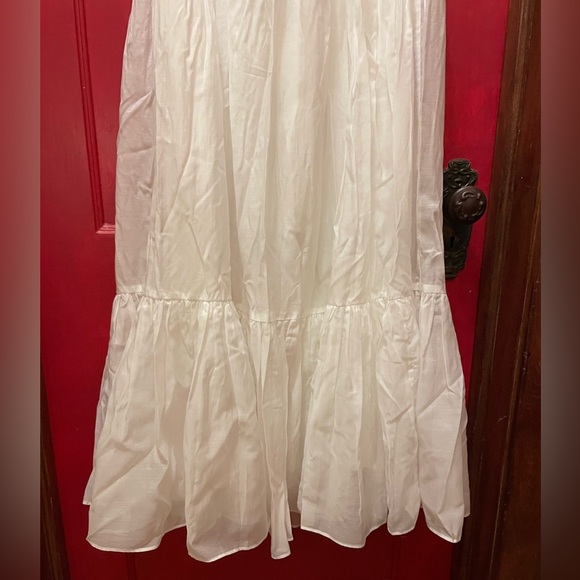 NWT Anthropologie x Mare Mare island flounce strapless maxi dress S - Picture 6 of 8